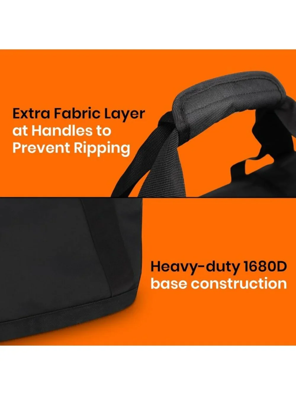 Extra Large 130L Heavy Duty Duffle Bag - Durable, Water Resistant, Travel